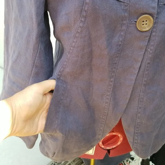 Part Two 100% Linen Jacket - Picture 5 of 15